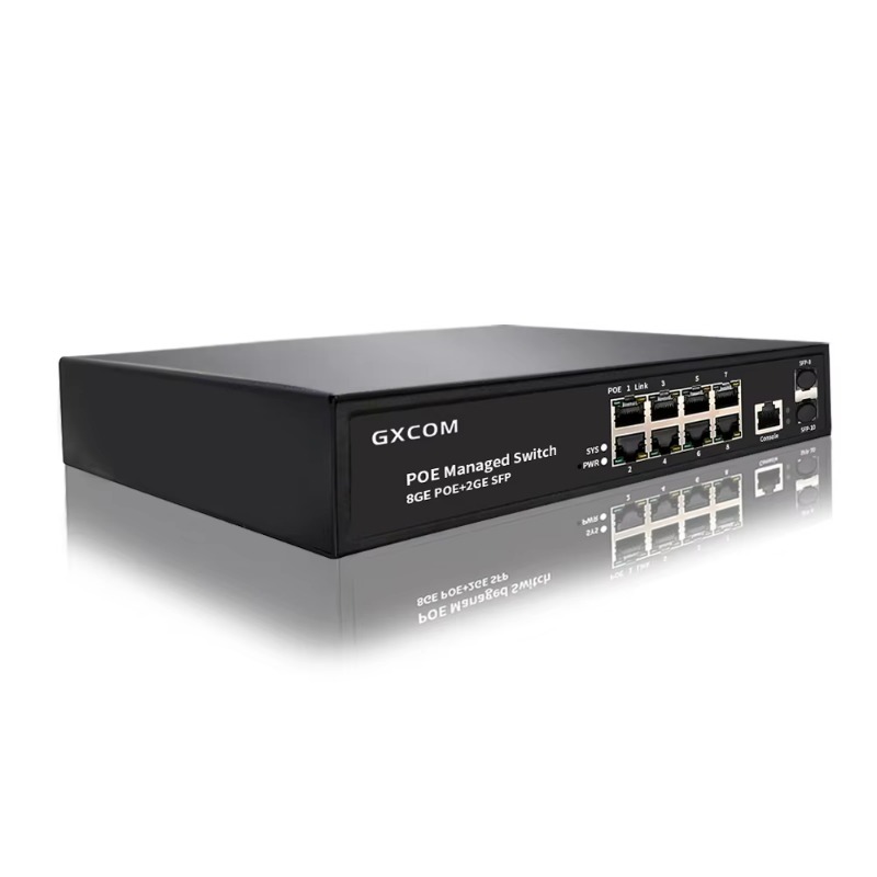 Conmutador de red gestionado L - Managed Gigabit Poe Switch 8 Port 802.3At reseña y precio