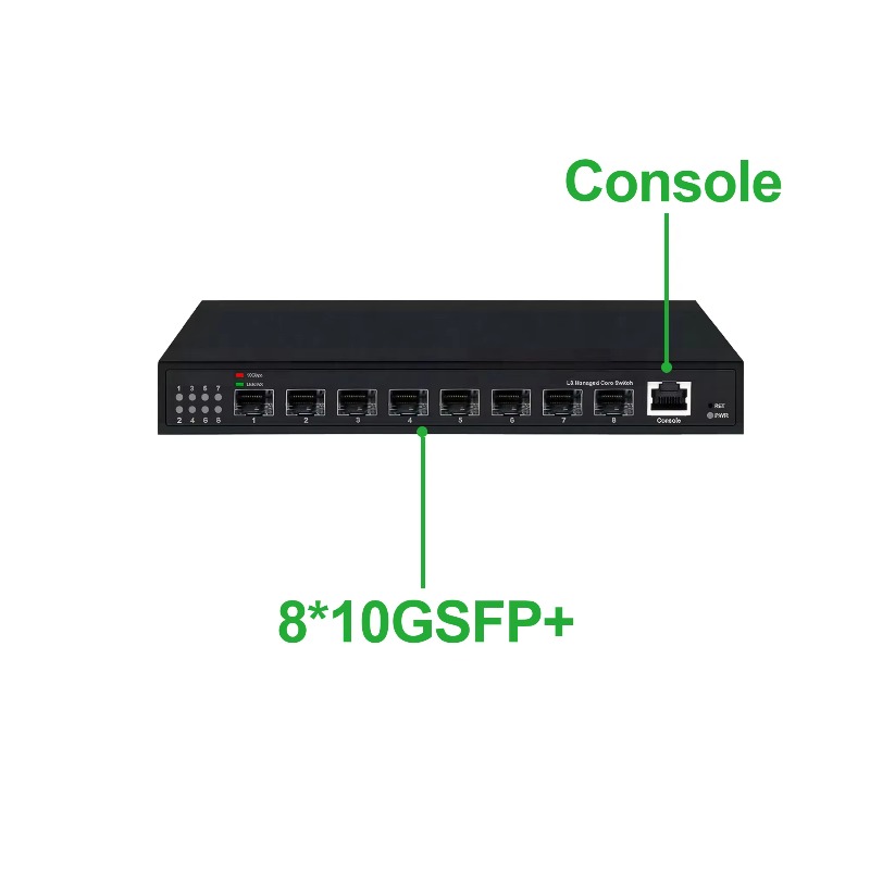 Switch de red gestionado L3 co - Sfp+ 10G Managed Switch 8 Port reseña y precio